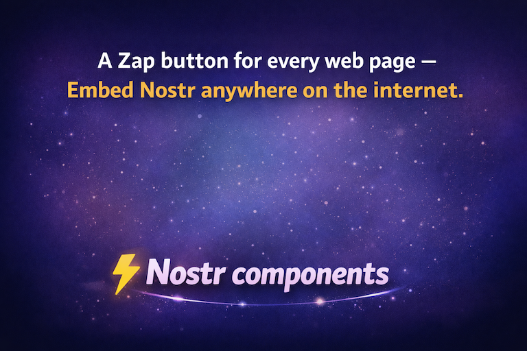 A Zap button for every web page – Embed Nostr anywhere on the internet